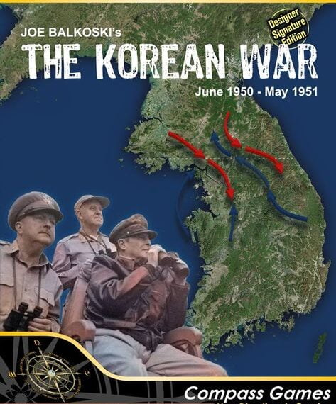 The Korean War: June 1950 – May 1951, Designer Signature Edition (2021) Board Game