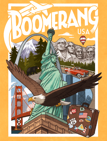 Boomerang: USA (2020) Board Game