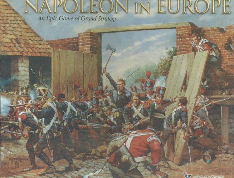 Napoleon in Europe (2001) Board Game