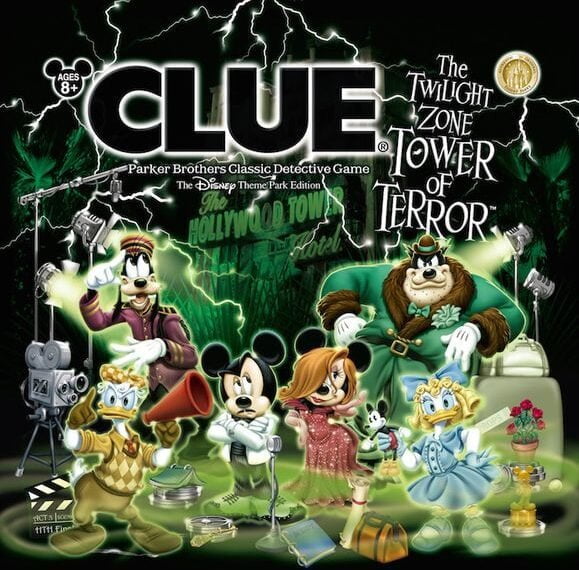 Clue: The Twilight Zone – Tower of Terror (2007) Board Game