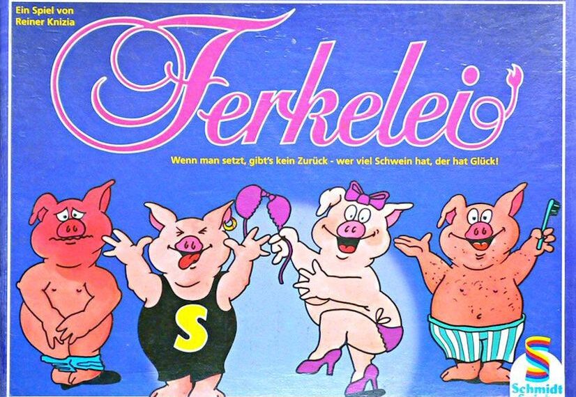 Ferkelei (1995) Board Game