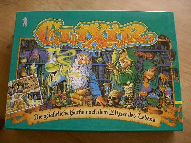 Elixir (1987) Board Game