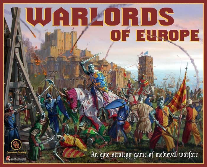 Warlords of Europe (2010) Board Game