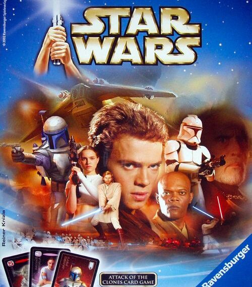 Star Wars: Attack of the Clones Card Game (2002) Board Game
