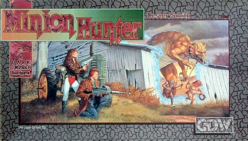 Minion Hunter (1992) Board Game