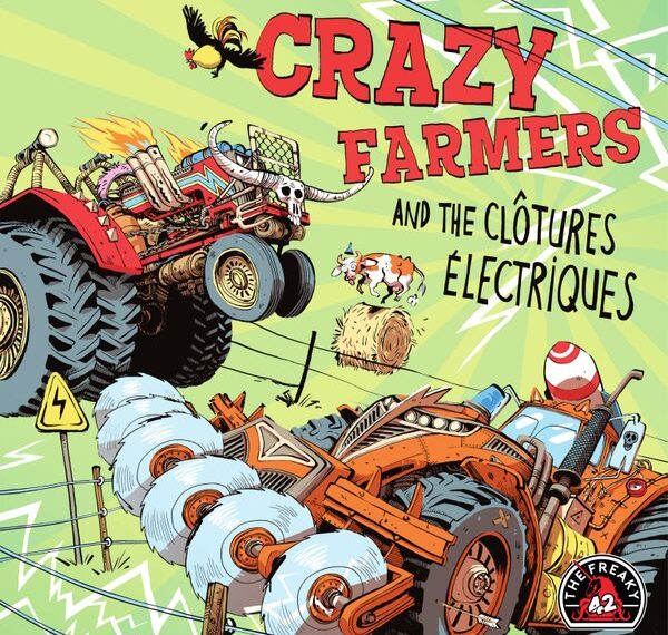 Crazy Farmers and the Clôtures Électriques (2020) Board Game