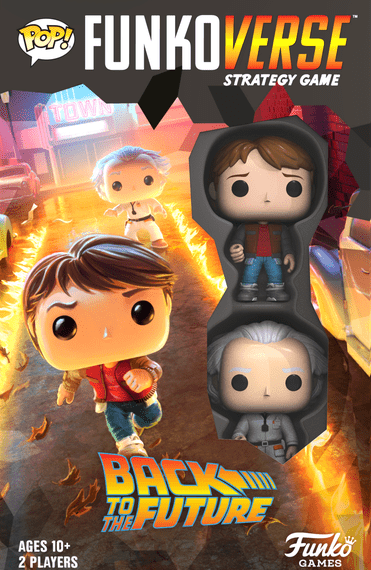 Funkoverse Strategy Game: Back to the Future 100 (2020) Board Game