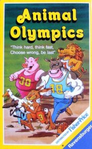 Animal Olympics (1989) Board Game