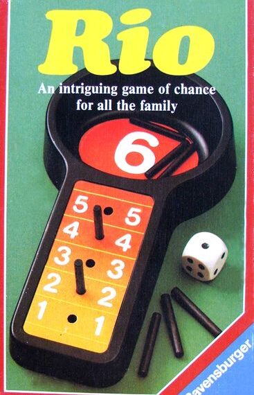 Rio (1981) Board Game