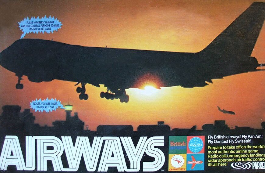 Airways (1972) Board Game