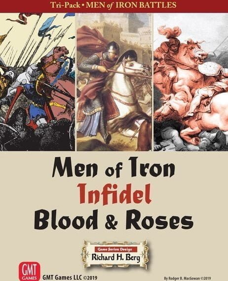 Men of Iron Battles Tri-Pack: Men of Iron, Infidel, Blood & Roses (2020) Board Game