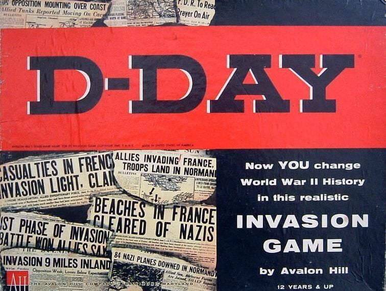 D-Day (1961) Board Game