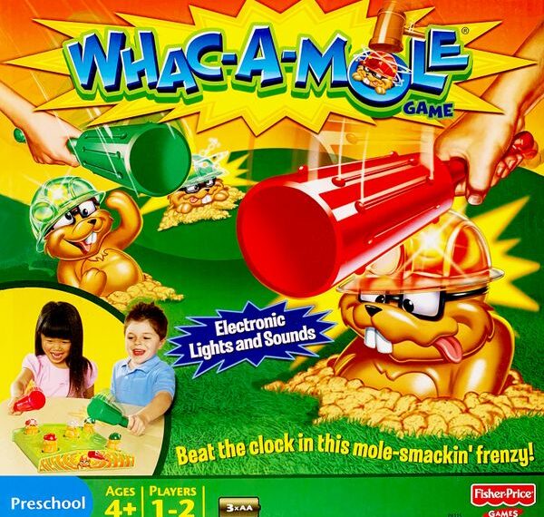 Electronic Whac-a-Mole (1999) Board Game