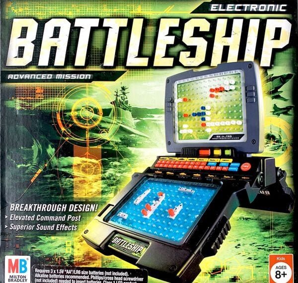 Electronic Battleship Advanced Mission (2000) Board Game