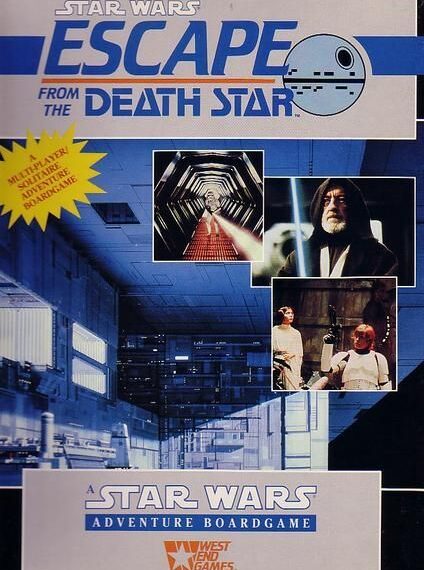 Star Wars: Escape From The Death Star (1990) Board Game
