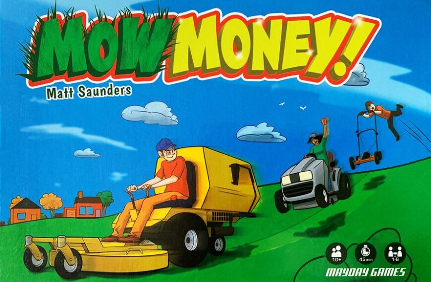 Mow Money (2016) Board Game