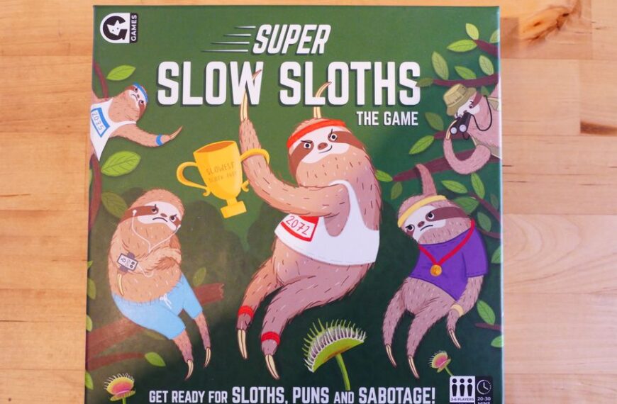 Super Slow Sloths (2019) Board Game