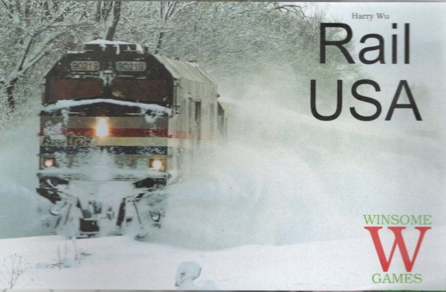 Rail USA (2014) Board Game