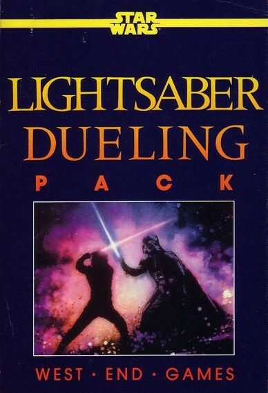 Star Wars Lightsaber Dueling (1988) Board Game