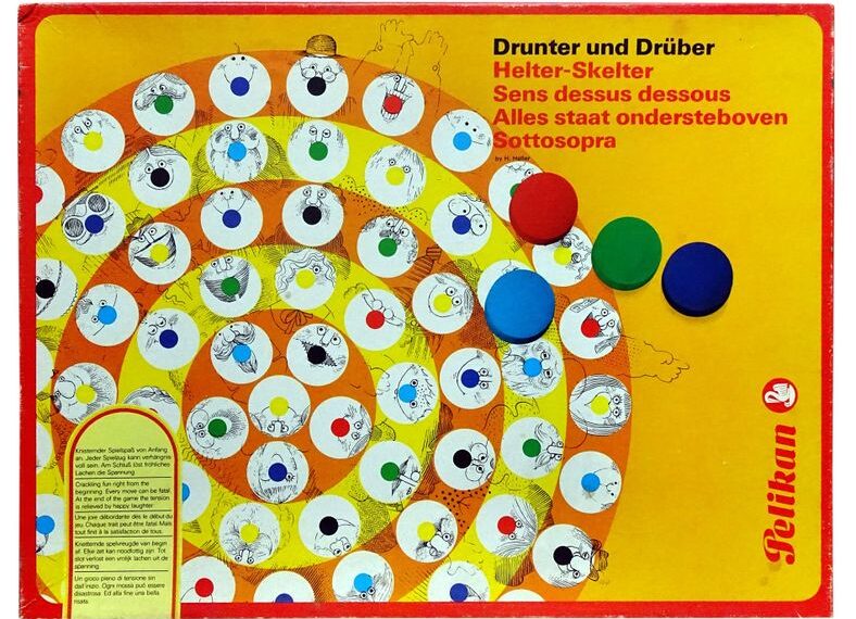 Drunter und Drüber (1973) Board Game