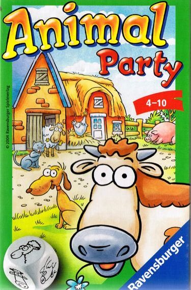 Animal Party (2004) Board Game