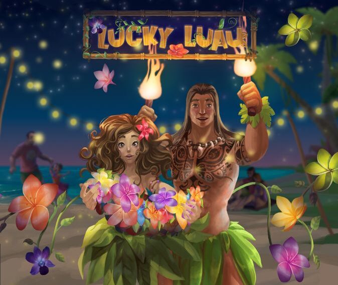 Lucky Luau (2020) Board Game