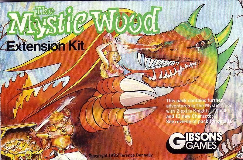 The Mystic Wood Extension Kit (1982) Board Game