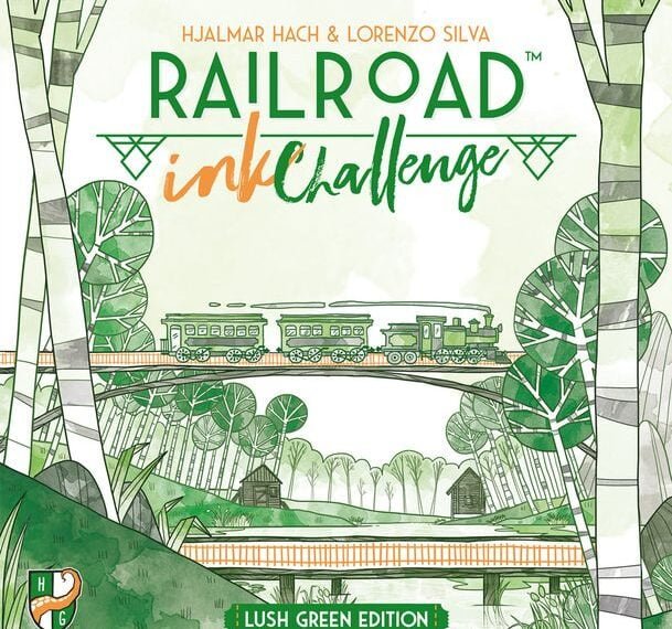 Railroad Ink Challenge: Lush Green Edition (2021) Board Game
