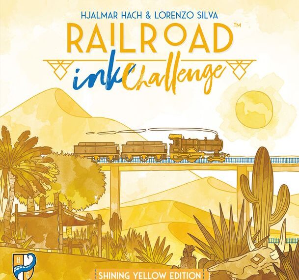 Railroad Ink Challenge: Shining Yellow Edition (2021) Board Game