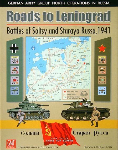 Roads to Leningrad (2004) Board Game