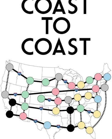 Coast to Coast (2020) Board Game