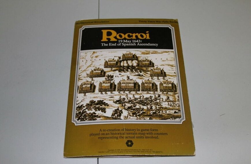 Rocroi: 19 May 1643 – The End of Spanish Ascendancy (1976) Board Game