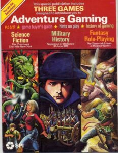 Adventure Gaming (1981) Board Game