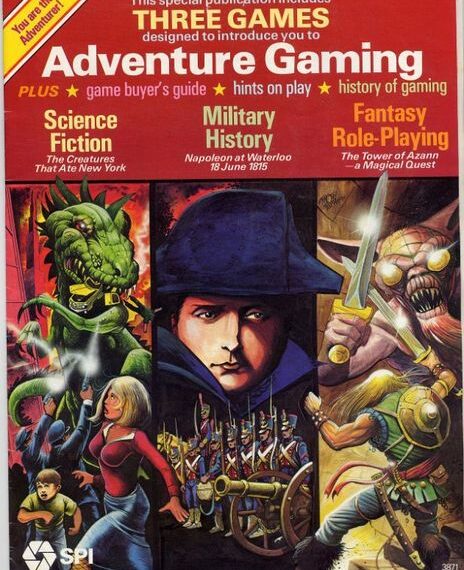 Adventure Gaming (1981) Board Game