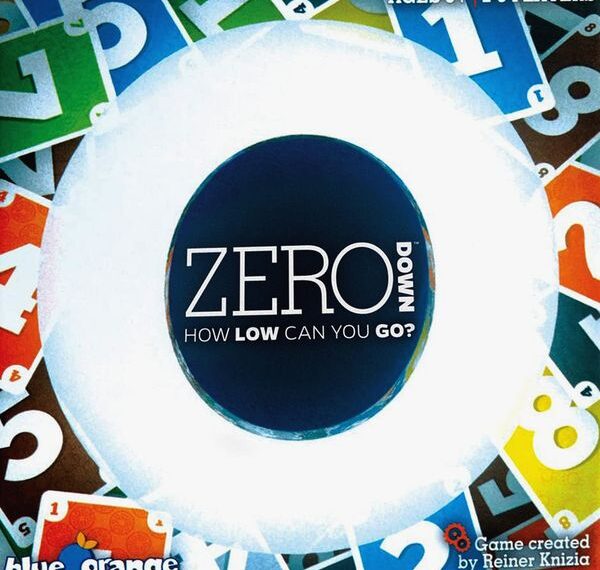Zero Down (1998) Board Game