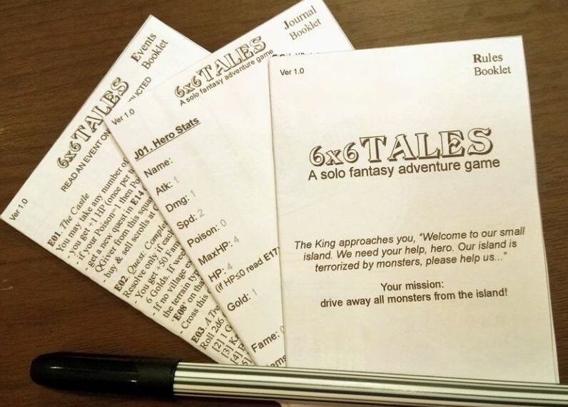 6×6 TALES (2020) Board Game