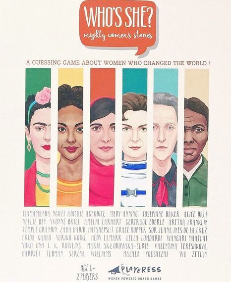 Who’s She? (2019) Board Game