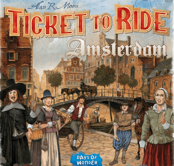 Ticket to Ride: Amsterdam (2020) Board Game