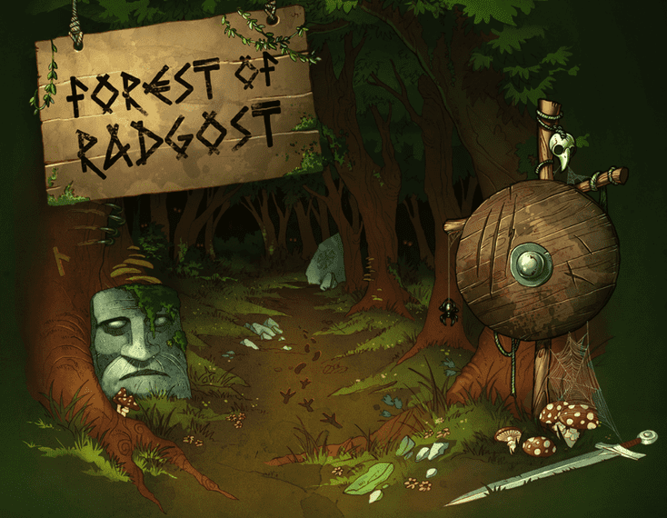 Forest of Radgost (2022) Board Game
