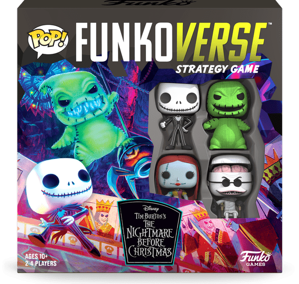 Funkoverse Strategy Game: Tim Burton’s The Nightmare Before Christmas 100 (2020) Board Game