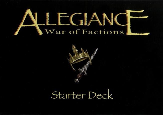 Allegiance: War of Factions (2004) Board Game