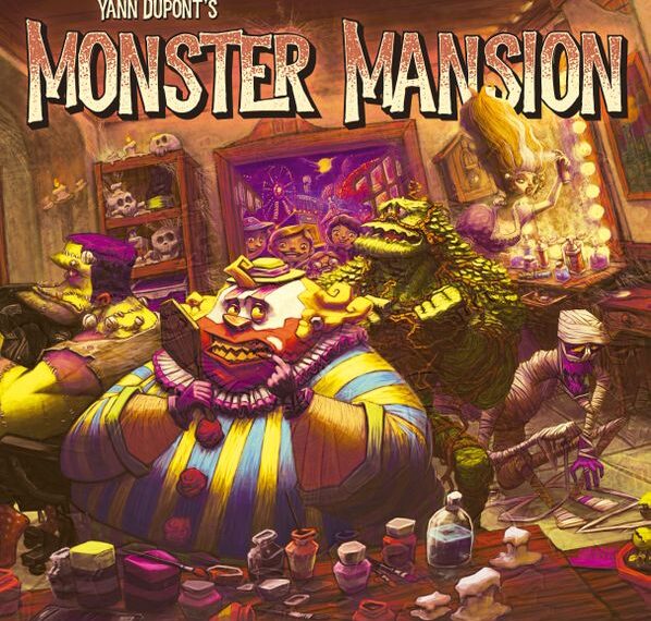 Monster Mansion (2020) Board Game