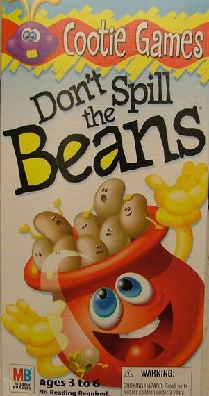 Don’t Spill the Beans (1957) Board Game