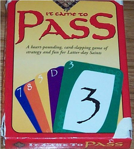 It Came to Pass (2001) Board Game