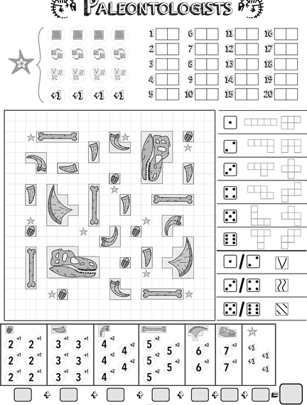 Paleontologists (2020) Board Game