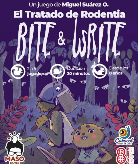 Bite and Write: The Treaty of Rodentia (2020) Board Game