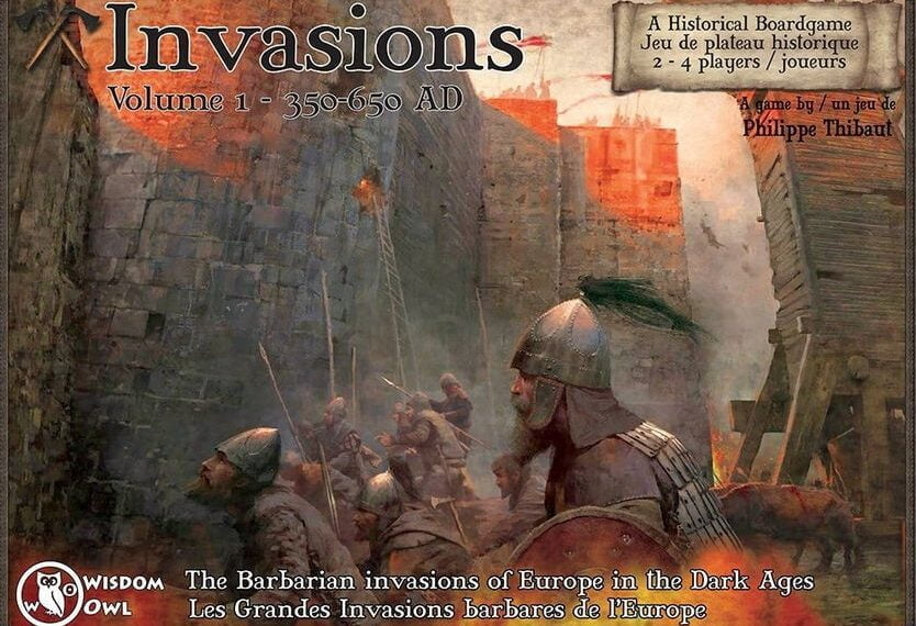 Invasions: Volume 1 – 350-650 AD (2020) Board Game