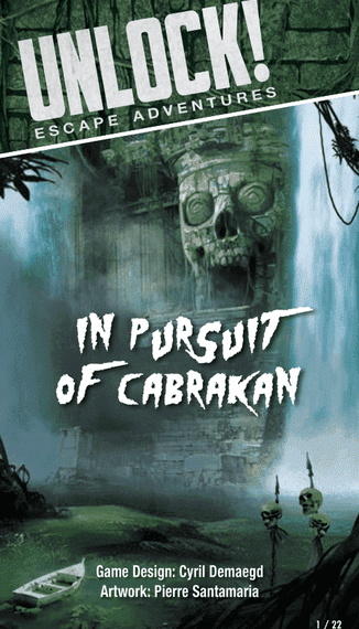 Unlock!: Escape Adventures – In Pursuit of Cabrakan (2018) Board Game