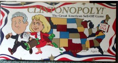 Clintonopoly! (1995) Board Game