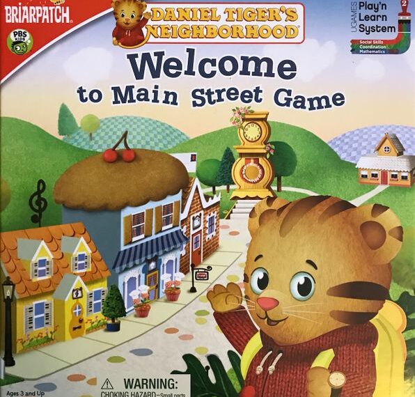 Daniel Tiger’s Neighborhood: Welcome to Main Street Game (2016) Board Game